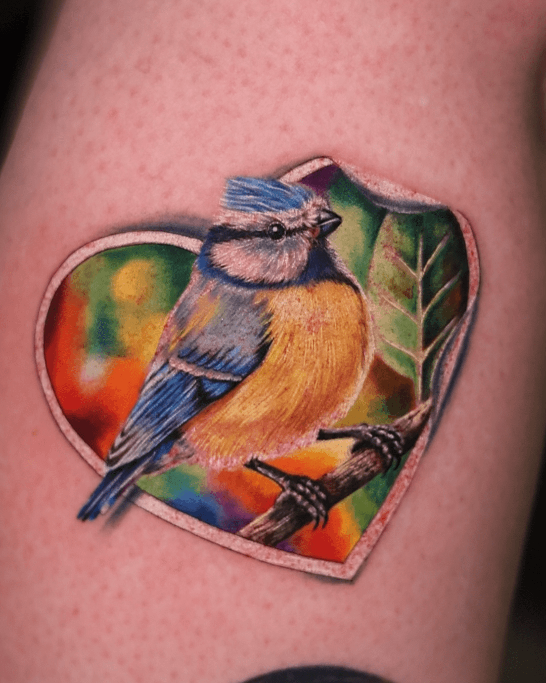 Color realism tattoo by Asena Ozer