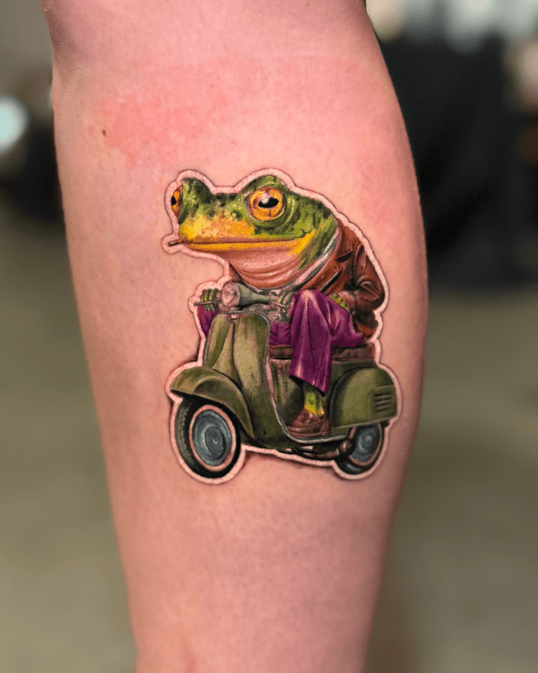 Color realism tattoo by Asena Ozer